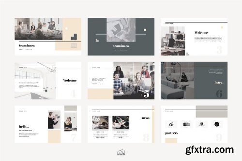 CreativeMarket PowerPoint - Inara 2674564