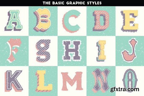 CreativeMarket The Hand-drawn Pencil Type Tool Kit 2584498