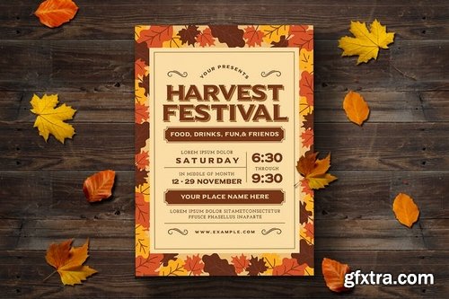 Harvest Festival Flyer