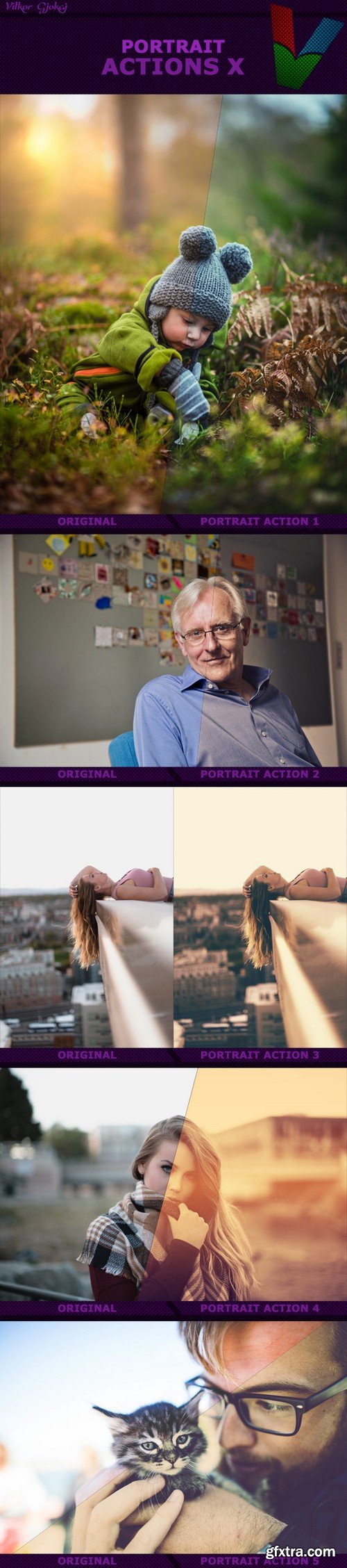 Graphicriver - Portrait Actions X 18564172