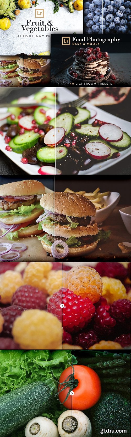 CreativeMarket Food Bundle: 72 Lightroom Presets 2645142