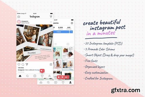 CreativeMarket Instagram Pack - Snapgram 2371639