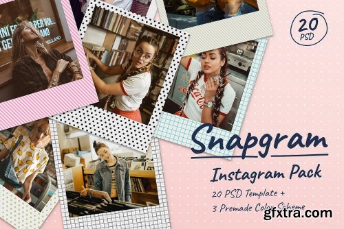 CreativeMarket Instagram Pack - Snapgram 2371639