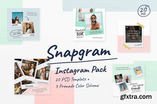 CreativeMarket Instagram Pack - Snapgram 2371639