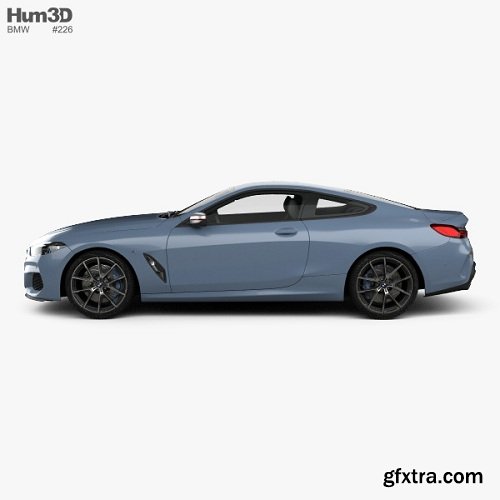 BMW 8 Series (G15) M850i coupe 2019 3D model