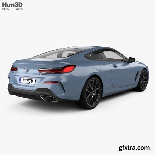 BMW 8 Series (G15) M850i coupe 2019 3D model