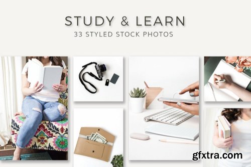 CreativeMarket Earn Study & Learn (33 Stock Photos) 2545138