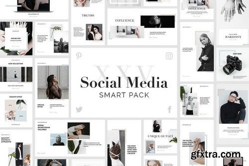 CreativeMarket Smart Social Media Pack 2492219