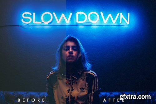 CreativeMarket Neon Lights Lightroom Presets 2387467