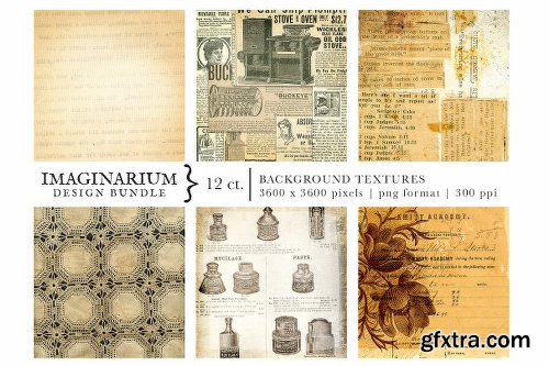 CreativeMarket Imaginarium Vintage Junk Graphics 2339341