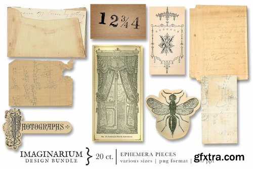 CreativeMarket Imaginarium Vintage Junk Graphics 2339341