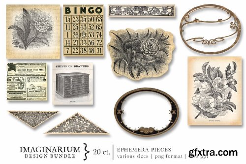 CreativeMarket Imaginarium Vintage Junk Graphics 2339341