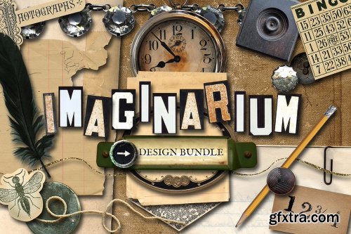 CreativeMarket Imaginarium Vintage Junk Graphics 2339341