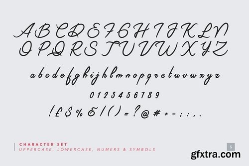 CM - Riviera - Signature Font 2867025