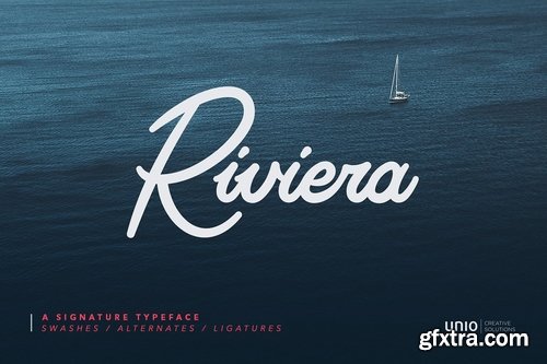 CM - Riviera - Signature Font 2867025