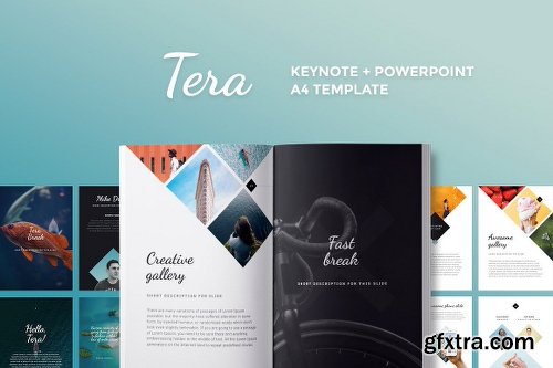 CreativeMarket A4 | 18 Vertical Templates Bundle 2137626