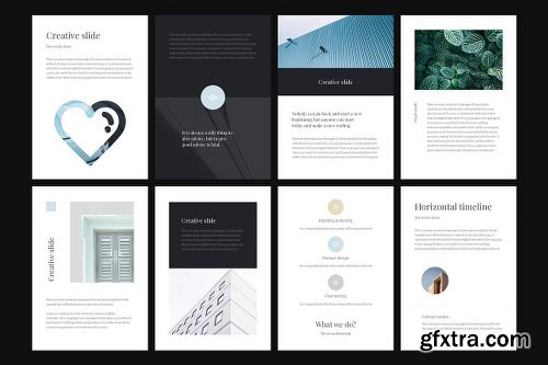 CreativeMarket A4 | 18 Vertical Templates Bundle 2137626