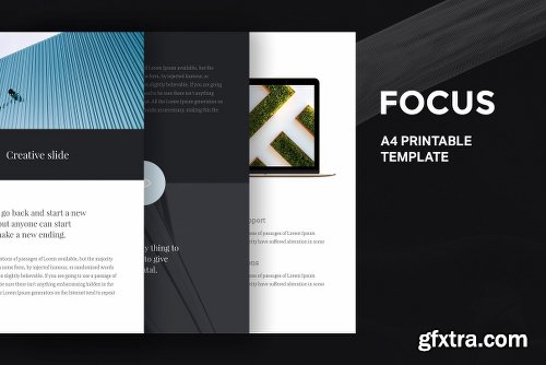 CreativeMarket A4 | 18 Vertical Templates Bundle 2137626