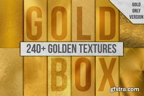 CreativeMarket 240+ Gold Background Texture Pack 2136017