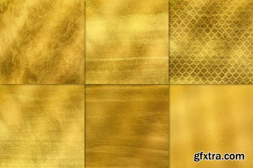 CreativeMarket 240+ Gold Background Texture Pack 2136017