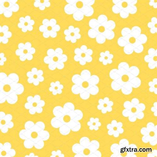 CreativeMarket 1,440 Floral Patterns in 60 Colors 2572449