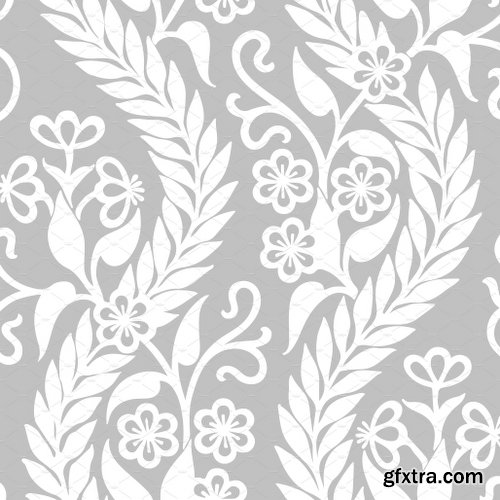 CreativeMarket 1,440 Floral Patterns in 60 Colors 2572449