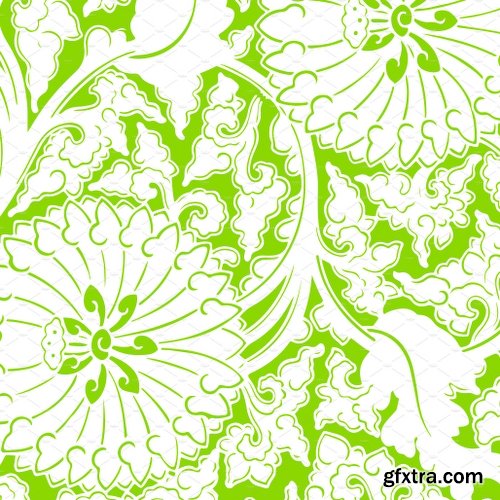 CreativeMarket 1,440 Floral Patterns in 60 Colors 2572449