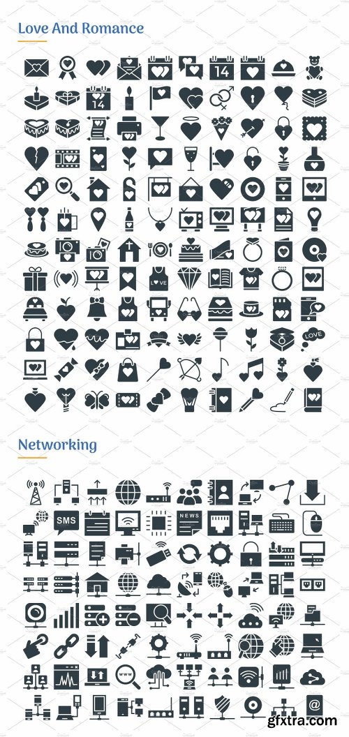 CreativeMarket 4830 Glyph Icons 2202738