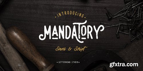 Mandatory Font Family - 2 Fonts