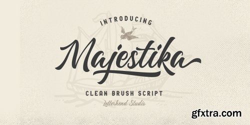 Majestika Font Family - 2 Fonts