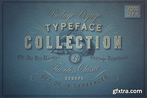 CreativeMarket VV Typeface Collection 70% Off 1818224