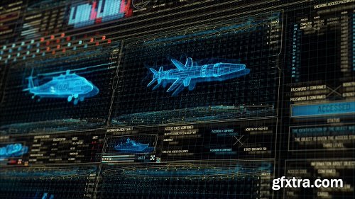 Videohive Sci-fi Interface HUD Package 3 22236281