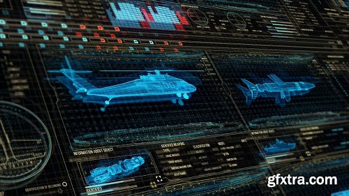 Videohive Sci-fi Interface HUD Package 3 22236281