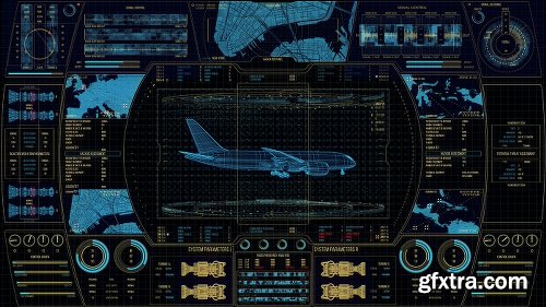 Videohive Sci-fi Interface HUD Package 3 22236281