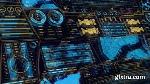 Videohive Sci-fi Interface HUD Package 3 22236281