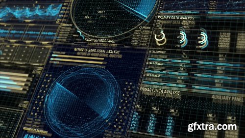 Videohive Sci-fi Interface HUD Package 3 22236281