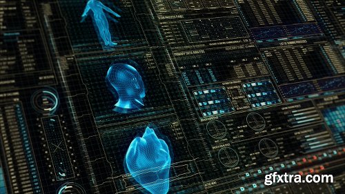 Videohive Sci-fi Interface HUD Package 3 22236281