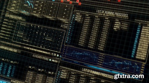 Videohive Sci-fi Interface HUD Package 3 22236281