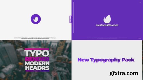 Videohive Typography Pack 22386437