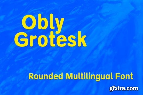 Obly Grotesk Font