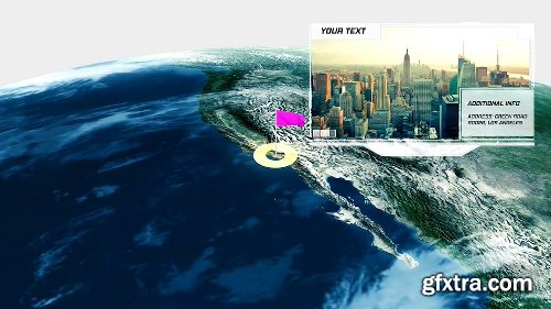 Videohive Zoom On Earth And Logo Reveal V2 22001651