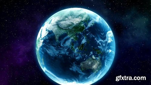 Videohive Zoom On Earth And Logo Reveal V2 22001651