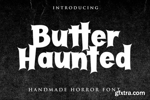 Butter Haunted Font