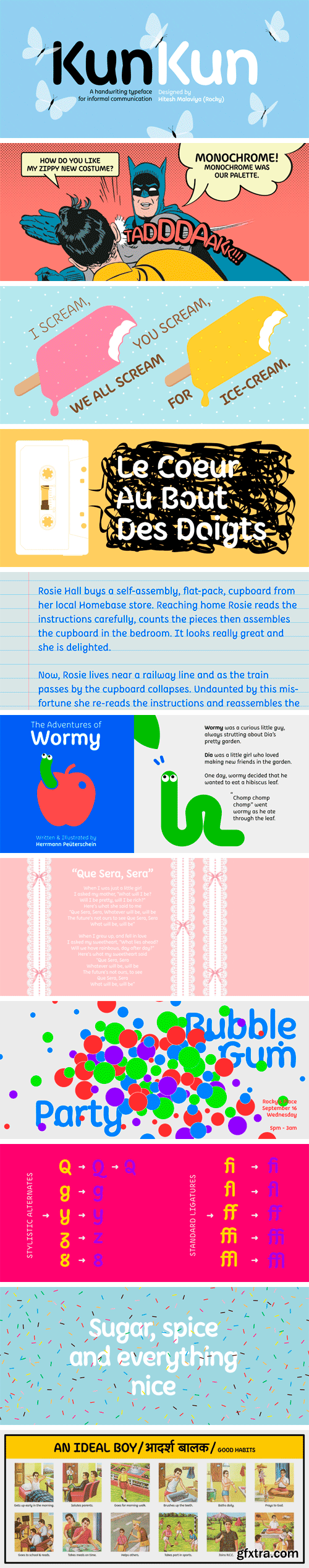 KunKun Font Family