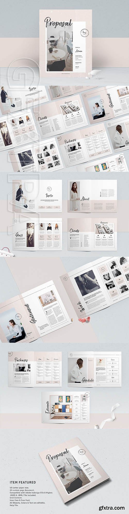 CreativeMarket - Business Proposal Template 2766450