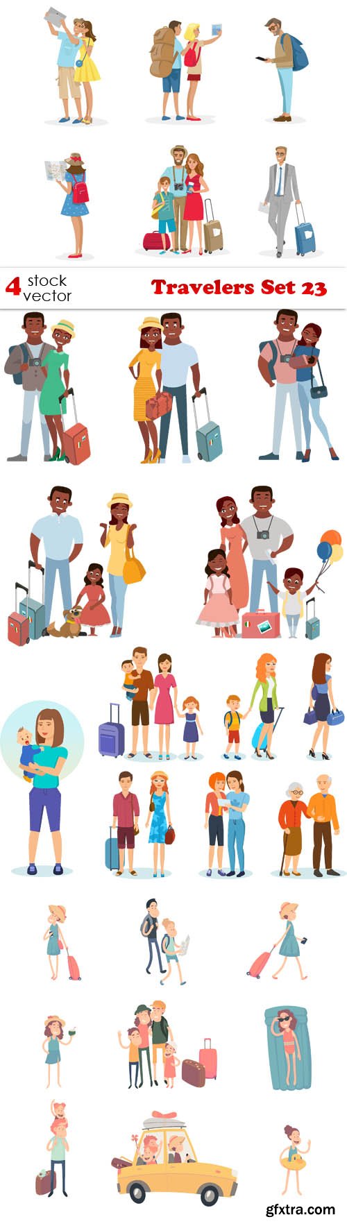 Vectors - Travelers Set 23