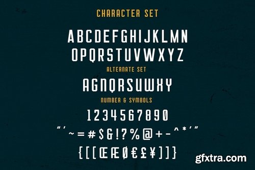 CM - Courager Typeface (8 Fonts!) 2573591