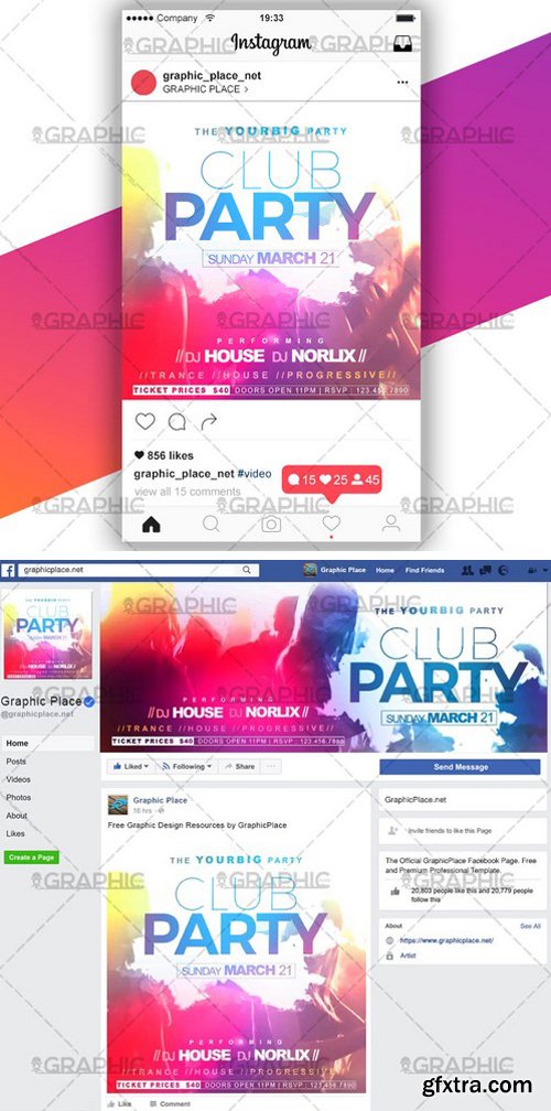 CLUB PARTY &ndash; SOCIAL MEDIA VIDEO TEMPLATE