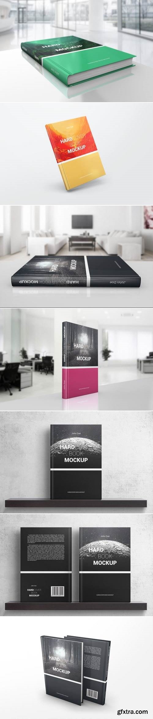 Hardcover Book Mockups