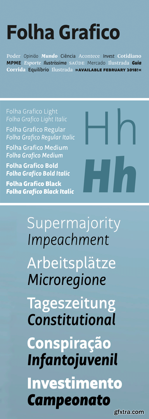 Folha Grafico Font Family